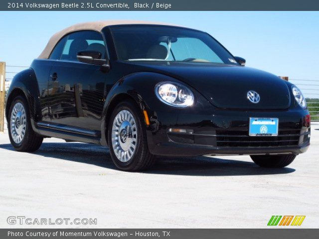 2014 Volkswagen Beetle 2.5L Convertible in Black