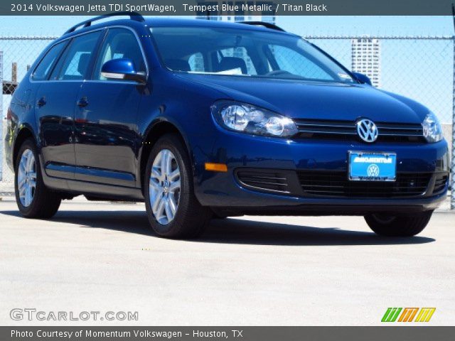 2014 Volkswagen Jetta TDI SportWagen in Tempest Blue Metallic