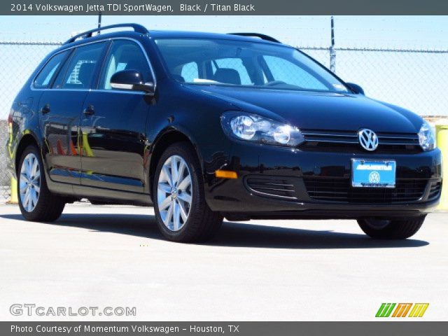 2014 Volkswagen Jetta TDI SportWagen in Black