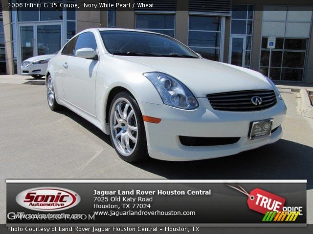 2006 Infiniti G 35 Coupe in Ivory White Pearl