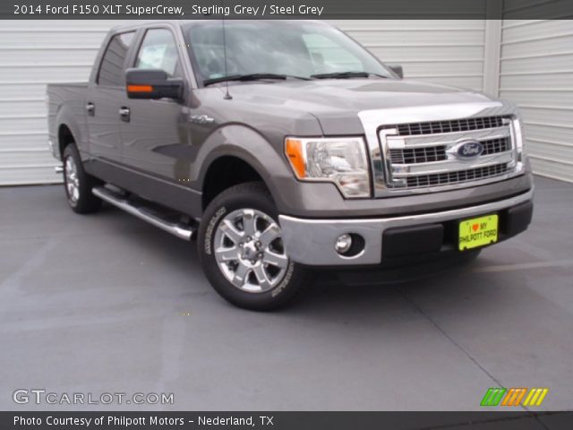 2014 Ford F150 XLT SuperCrew in Sterling Grey