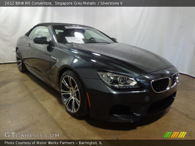 2012 BMW M6 Convertible in Singapore Grey Metallic