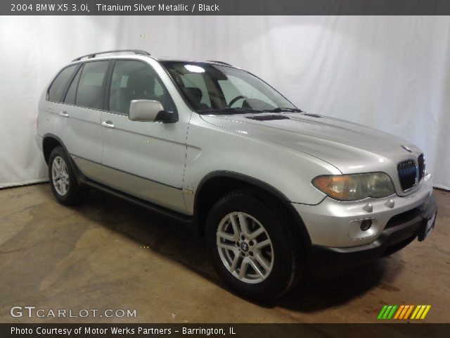 2004 BMW X5 3.0i in Titanium Silver Metallic