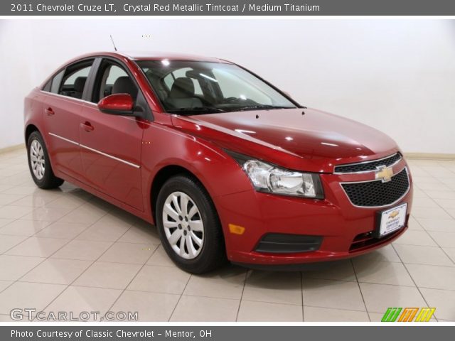 2011 Chevrolet Cruze LT in Crystal Red Metallic Tintcoat
