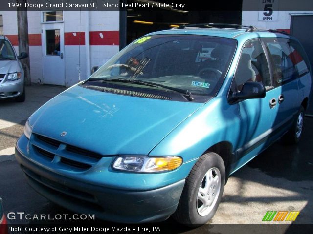 1998 Dodge Grand Caravan SE in Island Teal Pearl