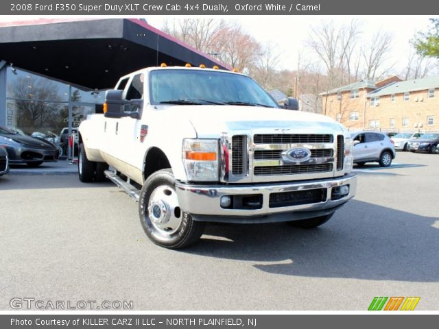 2008 Ford F350 Super Duty XLT Crew Cab 4x4 Dually in Oxford White
