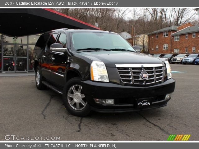 2007 Cadillac Escalade ESV AWD in Black Raven