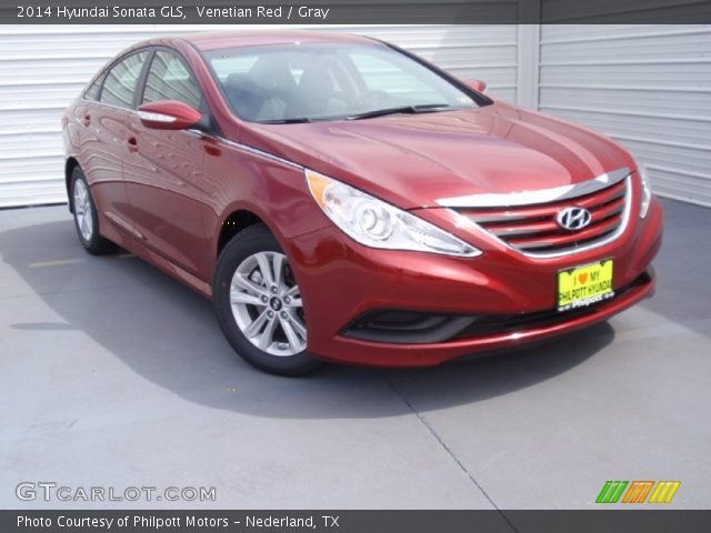 2014 Hyundai Sonata GLS in Venetian Red