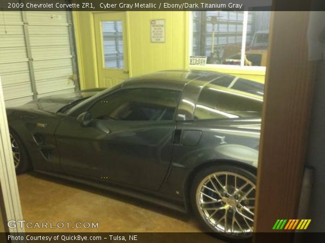 2009 Chevrolet Corvette ZR1 in Cyber Gray Metallic