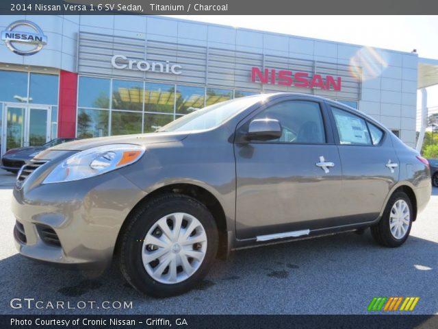 2014 Nissan Versa 1.6 SV Sedan in Titanium