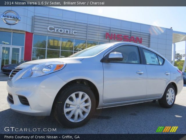 2014 Nissan Versa 1.6 SV Sedan in Brilliant Silver