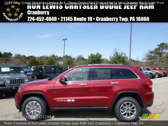 2014 Jeep Grand Cherokee Limited 4x4 in Deep Cherry Red Crystal Pearl