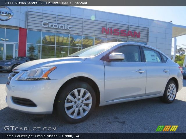 2014 Nissan Sentra SV in Brilliant Silver