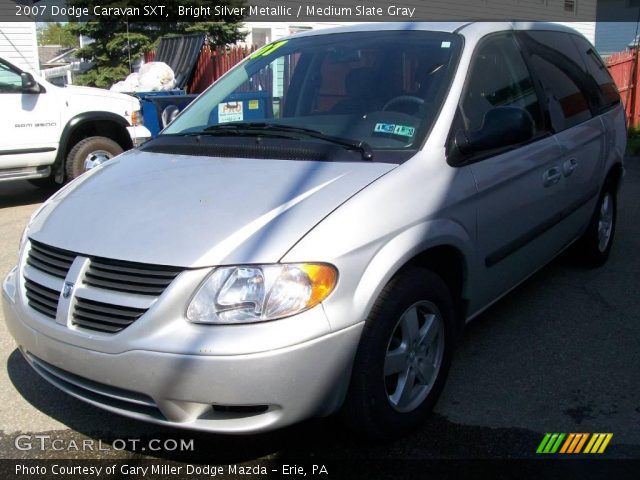 2007 Dodge Caravan SXT in Bright Silver Metallic