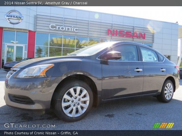 2014 Nissan Sentra SV in Amethyst Gray