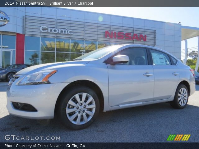 2014 Nissan Sentra SV in Brilliant Silver