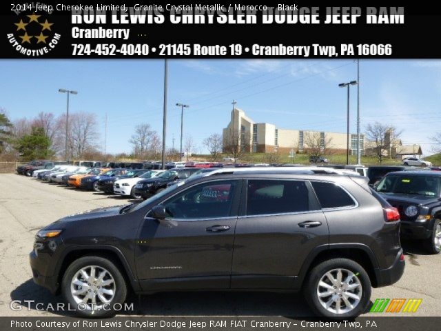2014 Jeep Cherokee Limited in Granite Crystal Metallic