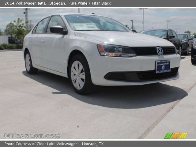 2014 Volkswagen Jetta TDI Sedan in Pure White
