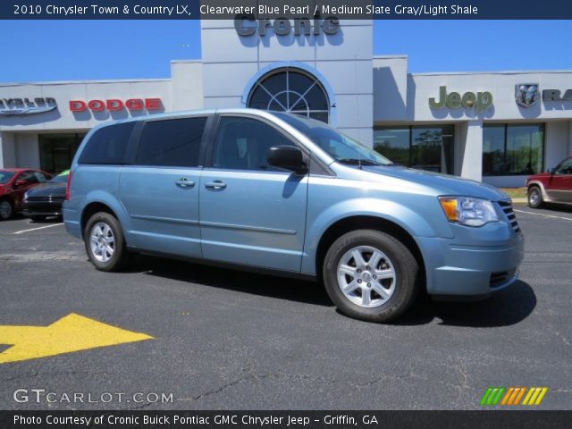 2010 Chrysler Town & Country LX in Clearwater Blue Pearl
