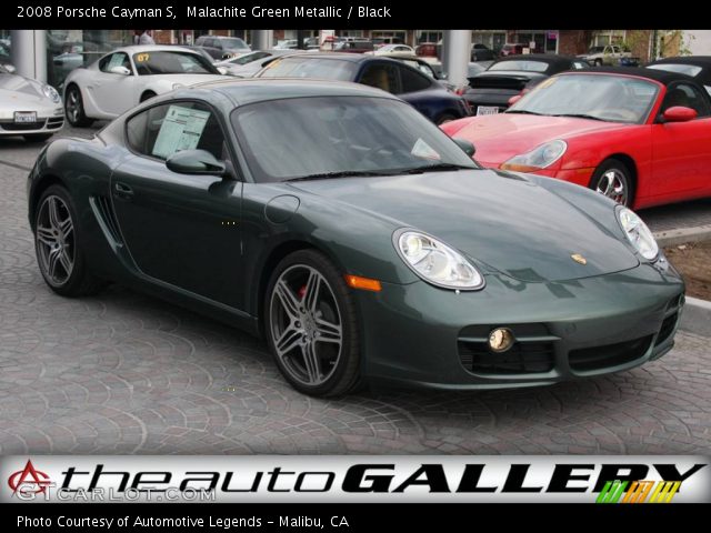 2008 Porsche Cayman S in Malachite Green Metallic