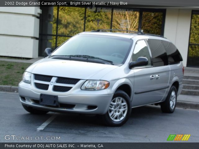2002 Dodge Grand Caravan Sport in Bright Silver Metallic