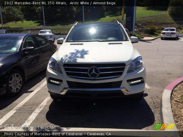 2012 Mercedes-Benz ML 350 4Matic in Arctic White