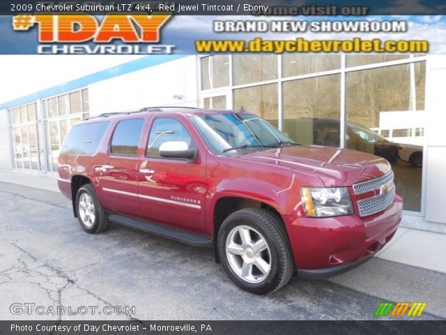 2009 Chevrolet Suburban LTZ 4x4 in Red Jewel Tintcoat