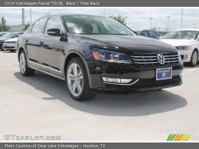 2014 Volkswagen Passat TDI SE in Black