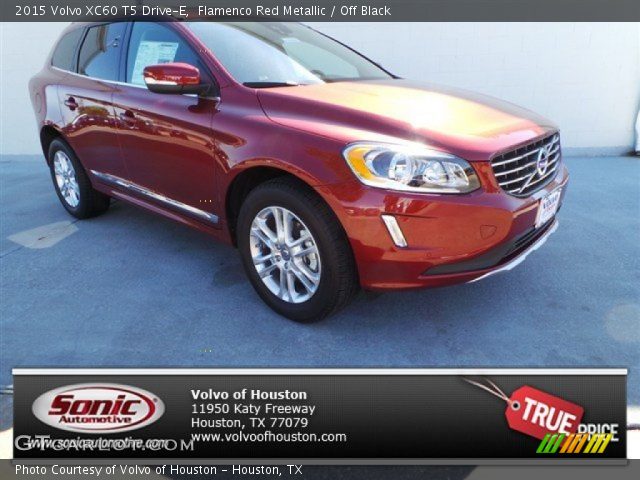 2015 Volvo XC60 T5 Drive-E in Flamenco Red Metallic
