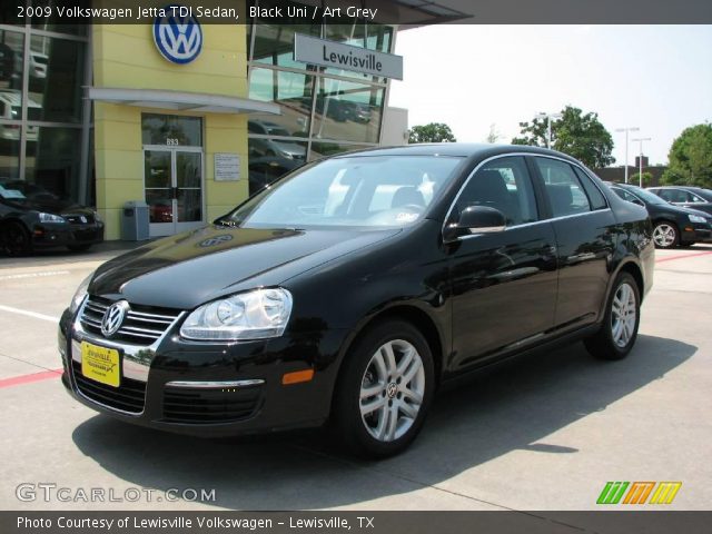 2009 Volkswagen Jetta TDI Sedan in Black Uni