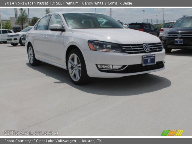 2014 Volkswagen Passat TDI SEL Premium in Candy White