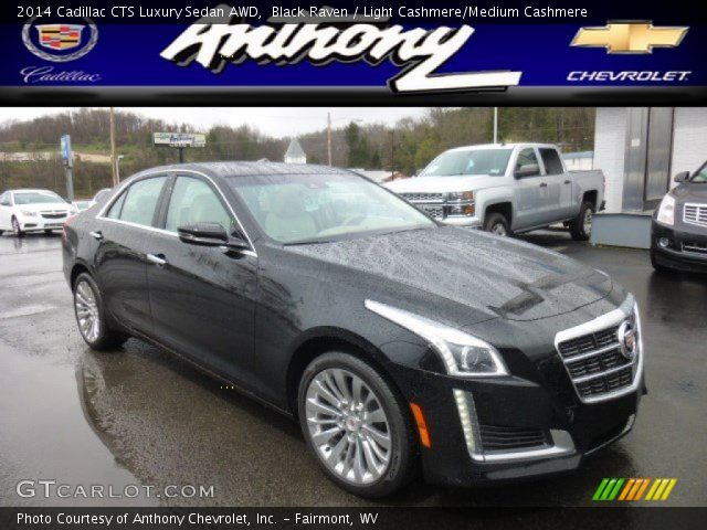 2014 Cadillac CTS Luxury Sedan AWD in Black Raven