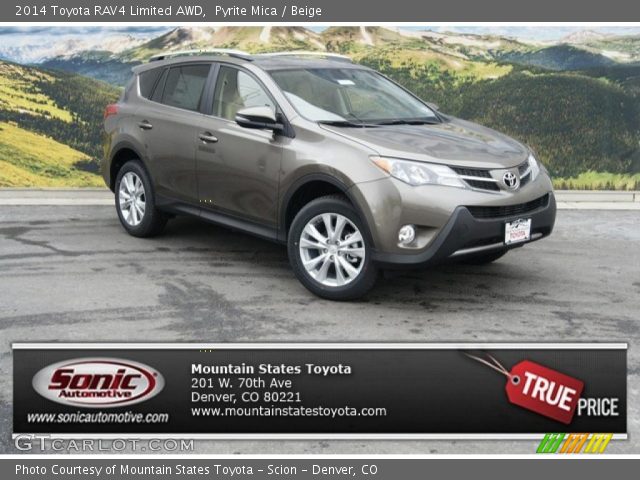 2014 Toyota RAV4 Limited AWD in Pyrite Mica
