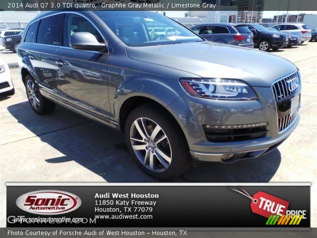 2014 Audi Q7 3.0 TDI quattro in Graphite Gray Metallic