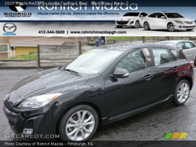 2010 Mazda MAZDA3 s Grand Touring 5 Door in Black Mica