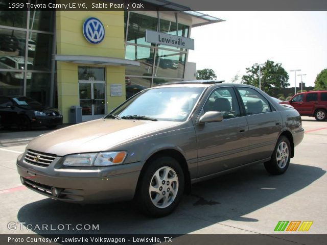 1999 Toyota Camry LE V6 in Sable Pearl