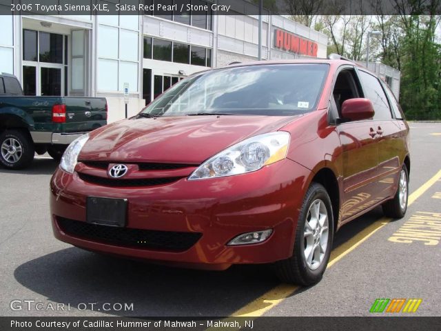 2006 Toyota Sienna XLE in Salsa Red Pearl