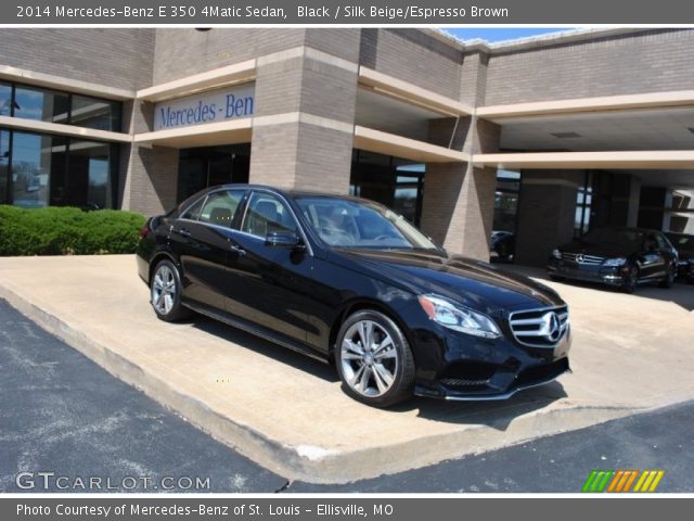 2014 Mercedes-Benz E 350 4Matic Sedan in Black