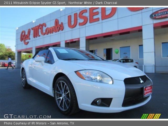 2011 Mitsubishi Eclipse Spyder GS Sport in Northstar White