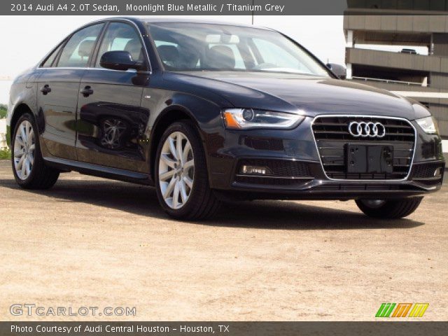 2014 Audi A4 2.0T Sedan in Moonlight Blue Metallic