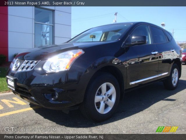 2013 Nissan Rogue S AWD in Super Black
