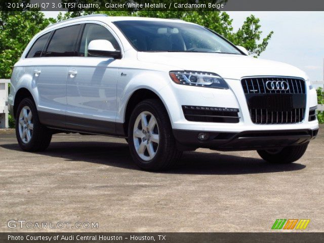 2014 Audi Q7 3.0 TFSI quattro in Glacier White Metallic