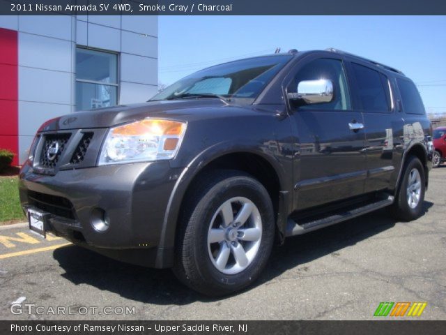 2011 Nissan Armada SV 4WD in Smoke Gray