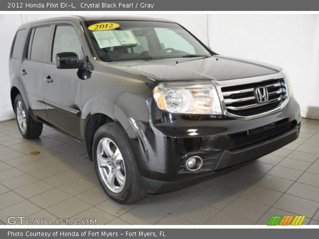2012 Honda Pilot EX-L in Crystal Black Pearl