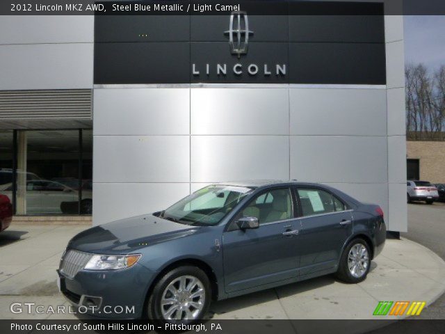 2012 Lincoln MKZ AWD in Steel Blue Metallic