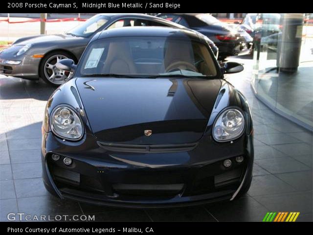 2008 Porsche Cayman S in Midnight Blue Metallic