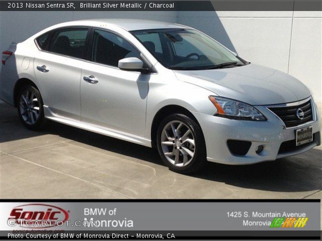 2013 Nissan Sentra SR in Brilliant Silver Metallic