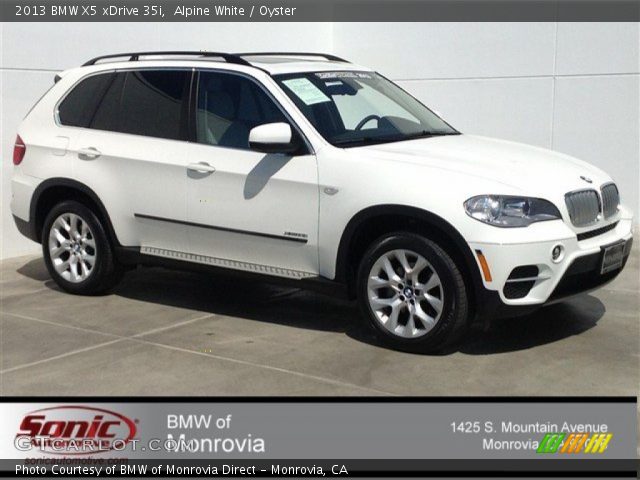 2013 BMW X5 xDrive 35i in Alpine White