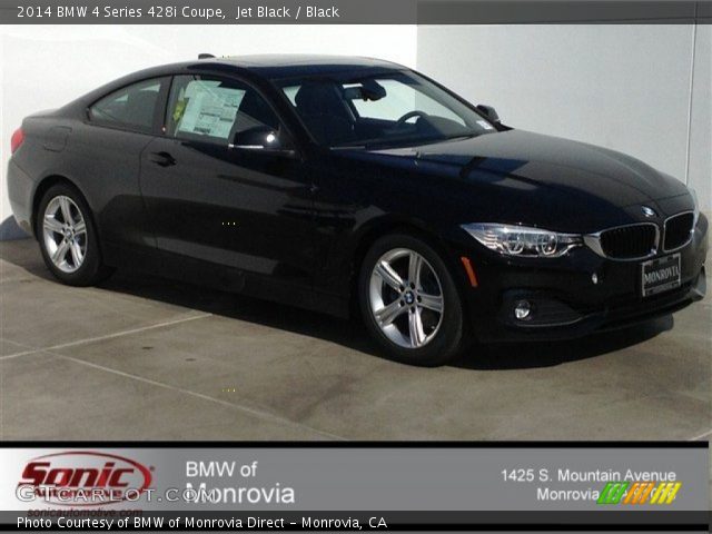 2014 BMW 4 Series 428i Coupe in Jet Black
