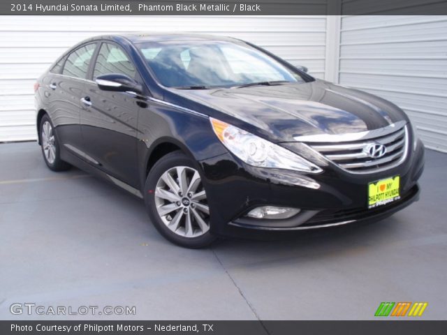 2014 Hyundai Sonata Limited in Phantom Black Metallic